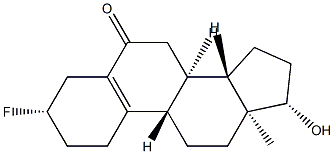 3β-Fluoro-17β-hydroxyestr-5(10)-en-6-one|