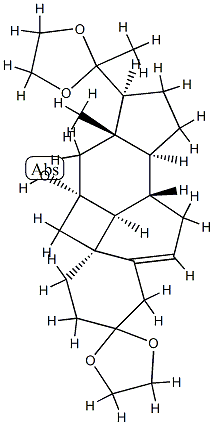 11-Hydroxy-11β,19-cyclopregn-5-ene-3,20-dione bis(ethylene acetal)|