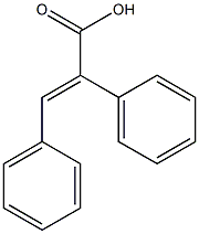 alfa-Phenylcinnamicacid Structure