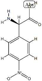H-D-Phg(4-NO2)-OH Structure
