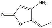 2(5H)-Furanone,4-amino-5-ethylidene-(9CI) 结构式