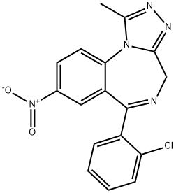 Clonitrazolam Struktur