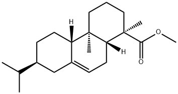 (1R)-1,2,3,4,4a,4bα,5,6,7,8,10,10aα-Dodecahydro-1,4aβ-dimethyl-7α-(1-methylethyl)-1α-phenanthrenecarboxylic acid methyl ester Structure