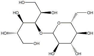 3-O-β-D-Glucopyranosyl-D-mannitol Structure