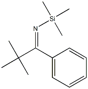N-(α-tert-Butylbenzylidene)-α,α,α-trimethylsilanamine 结构式