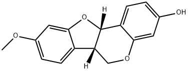 (+)-Medicarpin Struktur