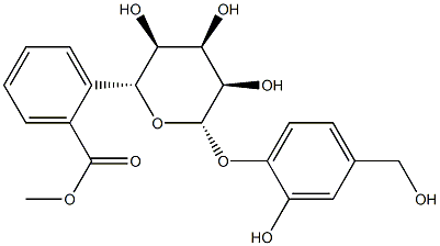 [2-Hydroxy-4-(hydroxymethyl)phenyl]6-O-phenylcarbonyl-β-D-allopyranoside|