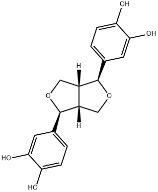 (-)-3,3'-BisdeMethylpinoresinol Structure