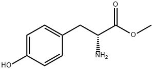 D-酪氨酸甲酯, 3410-66-0, 结构式