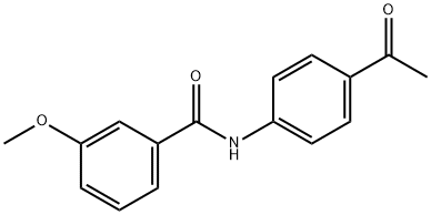 N-(4-acetylphenyl)-3-methoxybenzamide|