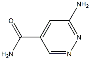 4-Pyridazinecarboxamide,6-amino-(8CI) Structure