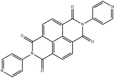 <I>N</I>,<I>N</I>'-双(4-吡啶基)-1,4,5,8-萘四甲酰基二酰亚胺,34151-49-0,结构式