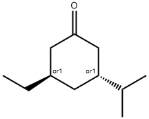 Cyclohexanone, 3-ethyl-5-(1-methylethyl)-, (3R,5R)-rel- (9CI)|