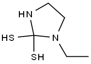 2,2-Imidazolidinedithiol,1-ethyl-(9CI) Structure