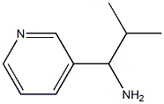 1-(3-吡啶基)-2-甲基-1-丙胺,343270-47-3,结构式