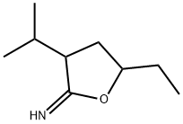 2(3H)-Furanimine,5-ethyldihydro-3-(1-methylethyl)-(9CI) 结构式