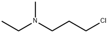 (3-クロロプロピル)エチル(メチル)アミン 化学構造式