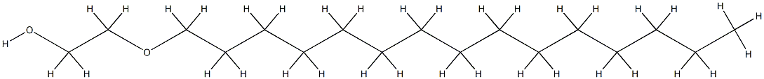 Poly(oxy-1,2-ethanediyl), .alpha.-pentadecyl-.omega.-hydroxy- Structure
