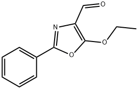 4-Oxazolecarboxaldehyde,5-ethoxy-2-phenyl-(9CI) Struktur