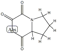 1H-Pyrrolo[2,1-c][1,4]oxazine-1,3,4-trione,tetrahydro-(9CI) Structure