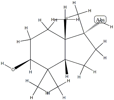 1H-Indene-1,5-diol, octahydro-1,4,4,7a-tetramethyl-, (1R,3aR,5S,7aS)-rel- (9CI)|