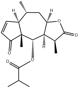 山金车内酯 C, 34532-67-7, 结构式