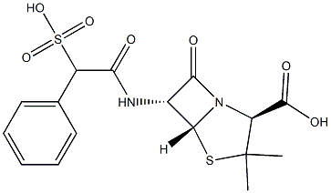 スルベニシリン 化学構造式