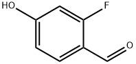 2-Fluoro-4-hydroxybenzaldehyde Struktur