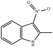 2-METHYL-3-NITRO-1H-INDOLE 结构式