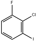 2-クロロ-3-フルオロヨードベンゼン 化学構造式