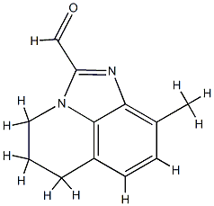34926-34-6 4H-Imidazo[4,5,1-ij]quinoline-2-carboxaldehyde,5,6-dihydro-9-methyl-(9CI)