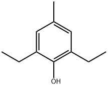 2,6-DIETHYL-4-METHYLPHENOL 化学構造式