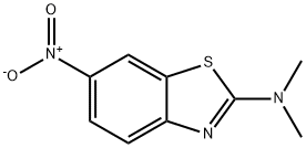 2-Benzothiazolamine,N,N-dimethyl-6-nitro-(9CI) Structure