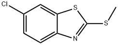 Benzothiazole, 6-chloro-2-(methylthio)- (6CI,7CI,8CI,9CI),3507-42-4,结构式