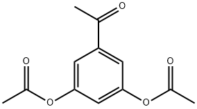 3,5-Diacetoxyacetophenone Struktur