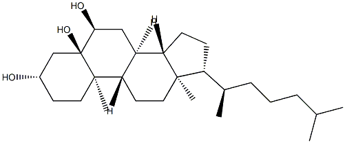 Cholestane-3,5,6-triol,(3,5,6)-(9CI)