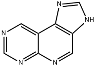 1H-Imidazo[4,5:4,5]pyrido[2,3-d]pyrimidine  (9CI) Structure