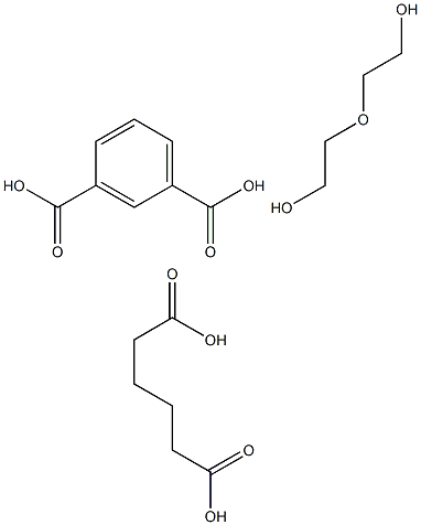 35164-40-0 1,3-苯二甲酸与己二酸和2,2'-乙醇醚的聚合物