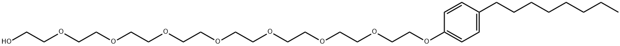 辛基酚聚醚-8,3520-90-9,结构式