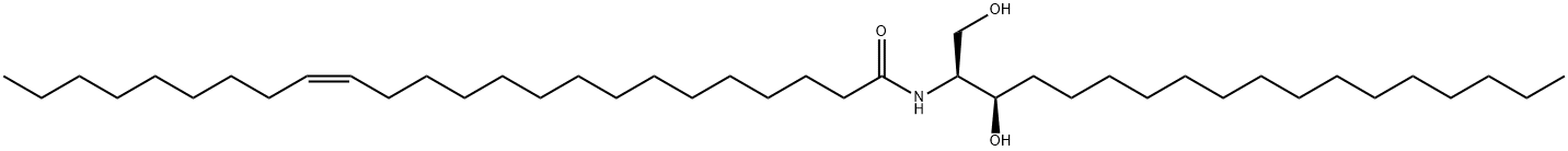 N-nervonoyl-D-erythro-sphinganine Struktur