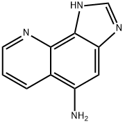 1H-Imidazo[4,5-h]quinolin-5-amine(9CI) Structure
