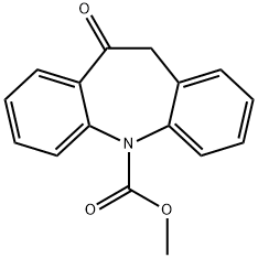 甲基10-氧代-10,11-二氢-5H-二苯并[B,F]氮杂环庚烷-5-甲酸酯,353497-31-1,结构式