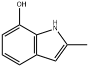 1H-Indol-7-ol,2-methyl-(9CI) 结构式