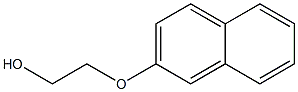 Poly(oxy-1,2-ethanediyl), .alpha.-2-naphthalenyl-.omega.-hydroxy- Struktur
