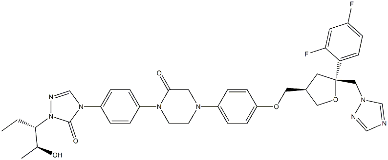 泊沙康唑杂质51 结构式