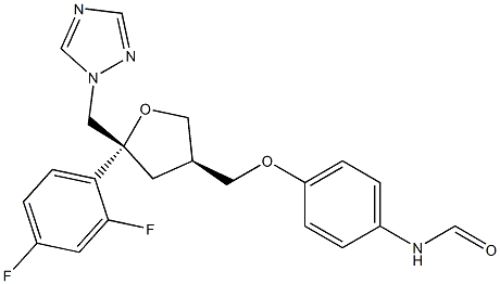 泊沙康唑杂质44,357189-97-0,结构式