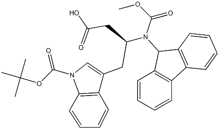 Fmoc-β-HomoTrp(Boc)-OH|FMOC-Β-HOMOTRP(BOC)-OH