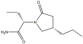 (4S)-BrivaracetaM Struktur