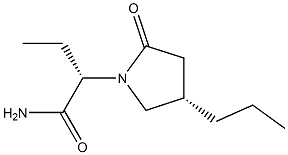 (4S)-布瓦西坦, 357336-19-7, 结构式