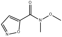 5-Isoxazolecarboxamide,N-methoxy-N-methyl-(9CI) Structure